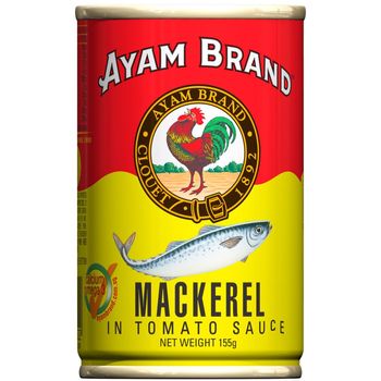 Ayam Brand Mackerel in Tomato Sauce 155g