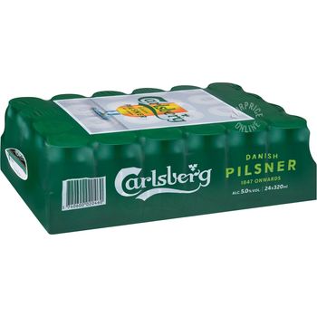 Carlsberg Can Beer 24 x 320ml
