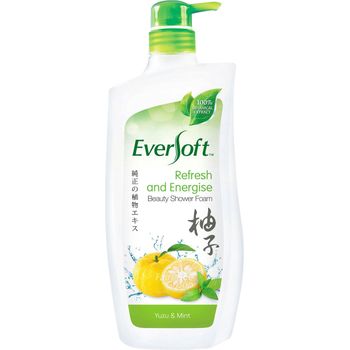 Eversoft Beauty Shower Foam Refresh And Energise 800ml