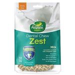 Happi Doggy Dental Chew Zest Milk 25" 150g