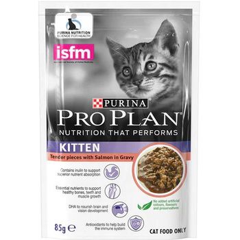 Purina Pro Plan Feline Kitten Salmon Pouch 85g