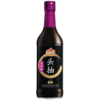 Knife Golden Dark Caramel Sauce 500ml