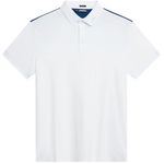J. Lindeberg Jeff Reg Fit Polo M White