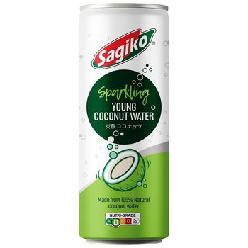 Sagiko Sparkling Young Coconut Water 320ml