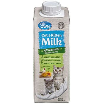 Pets Own Cat And Kitten Milk Lactose Free 250ml