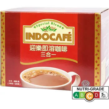 Indocafe 3 In 1 Instant Coffee Mix Special Blend 30 x 20g