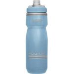 CamelBak Podium Chill Insulated Bike Water Bottle Easy Squeeze Bottle Fits Most Bike Cages 595g Stone Blue