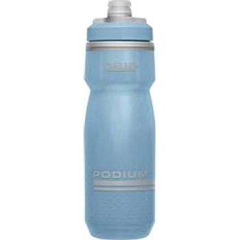 CamelBak Podium Chill Insulated Bike Water Bottle Easy Squeeze Bottle Fits Most Bike Cages 595g Stone Blue