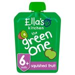 Ella's Kitchen Organic Pouches The Green One Squished Smoothie Fruits 90g