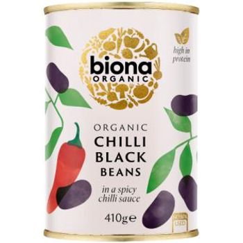 Biona Organic Chilli Black Beans 410g