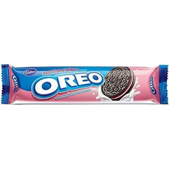 Oreo Sandwich Cookies Strawberry 120g