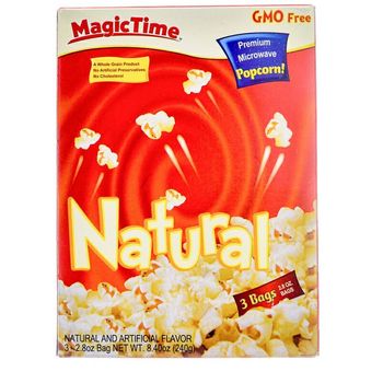 Magic Time Natural Popcorn 240g