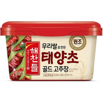 Cj Haechandle Hot Pepper Paste Gochujang Medium Hot 1kg