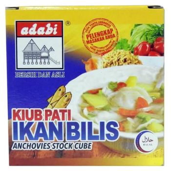 Adabi Kiub Pati Ikan Bilis 6 Kiub 60g