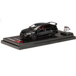 Hobby Japan Honda Civic Type R FL5 Crystal Black Pearl w/Engine Display Model Diecast Car