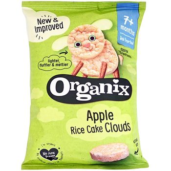 Organix - Rice Cakes, Apple Rice Cake Clouds (40g)