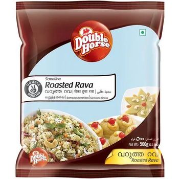 Double Horse Roasted Rava 500g