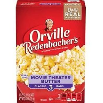Orville Redenbacher's Movie Theater Butter Microwave Popcorn 279.3g