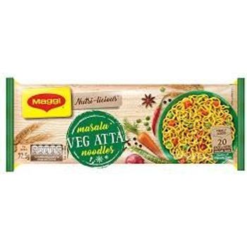 Maggi Nutri-licious Atta Noodles Masala 300g Vegetarian India