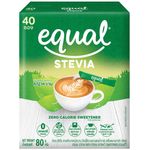 Equal Sweetener With Stevia Extract 40 Count