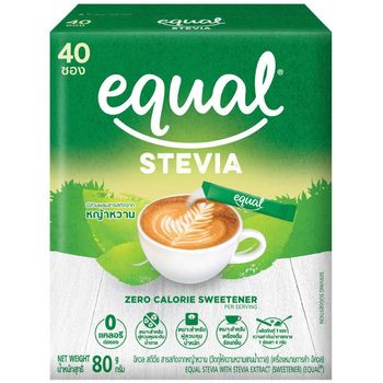 Equal Sweetener With Stevia Extract 40 Count