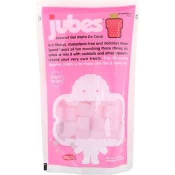 Wong Coco Jubes Nata De Coco Strawberry 360g