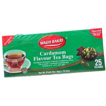 Wagh Bakri Cardamom tea Bags 50gm (25pcs)