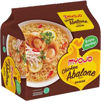 Myojo Chicken Abalone 5 X 80g