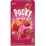 Glico Pocky Crushed Fruits Strawberry Peach Yogurt Flavour 38g