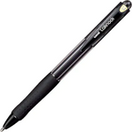 Uni-Ball Laknock Retractable Ballpoint Pen 1.4mm Pack of 5