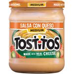 Tostitos Con Queso Salsa Medium 425.5g