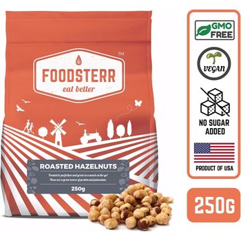 Foodsterr Roasted Hazelnuts 250g