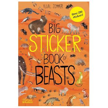 Thames & Hudson The Big Sticker Book of Beasts by Yuval Zommer