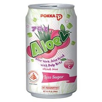Pokka Aloe Vera Peach Juice 300ml
