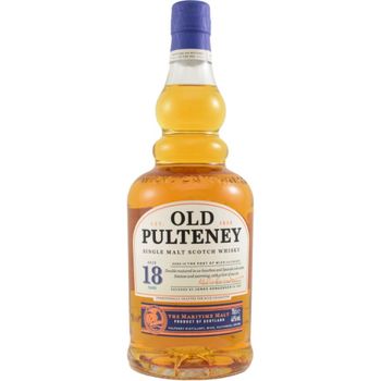 Old Pulteney 18 Year Old Single Malt Whisky 700ml (Agent Stock)