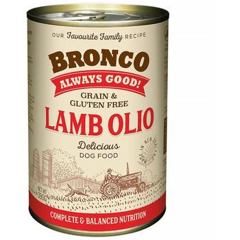 Bronco Dog Can Lamb Olio
