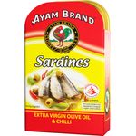 Ayam Brand Sardines Extra Virgin Olive Oil Chili 120g