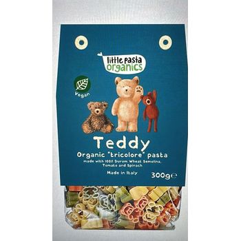Little Pasta Organics - Shaped Pasta, Teddy Pasta (300g x 2)