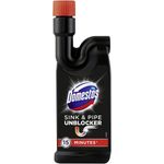 Domestos Sink and Pipe Unblocker 15 Minute 500ml