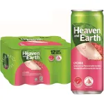 Heaven And Earth Lychee Rose Tea 12 x 300ml Case