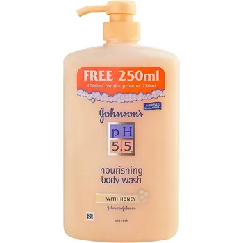 Johnson's Ph 5.5 Nourishing Body Wash with Honey 1l