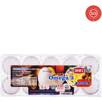 Chew's Fresh Eggs Omega 3
