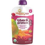 Happy Baby Organic Fiber and Protein Pears Raspberries Butternut Squash and Carrots Stage 4 120g