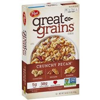 Post Great Grains Crunchy Pecan Whole Grain Cereal 16oz 88168