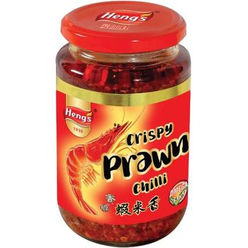 Hengs Crispy Prawn Chilli Sauce 340g
