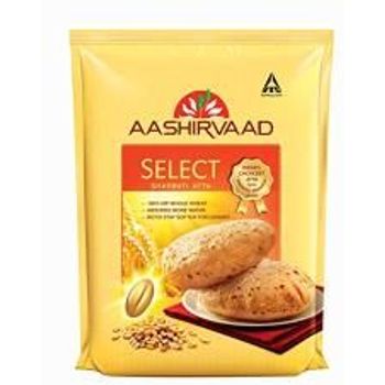 Aashirvaad Select Whole Wheat Sharbati Atta 11 Pound 5kg