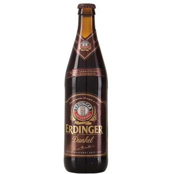 Erdinger Dunkel Dark Wheat Beer 500ml