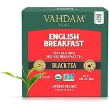 Vahdam Teas Maharaja Breakfast Black Tea 15 Tea Bags 30g