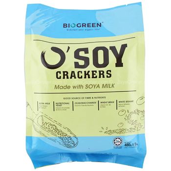 Biogreen OSoy Crackers 16pcs 480g