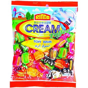 Rinda Cream Flavoured Toffee 200g